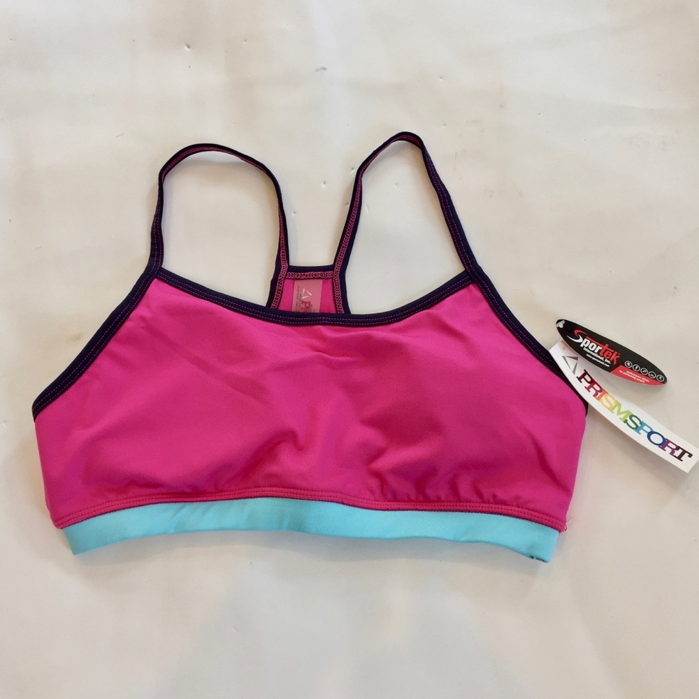 NWT Prism Sport Strappy Sports Yoga Bra Sz M
